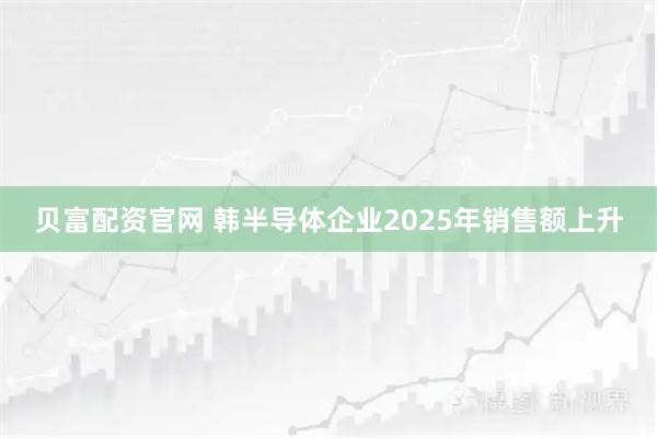 贝富配资官网 韩半导体企业2025年销售额上升
